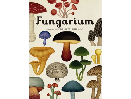 Livro Fungarium de Katie Scott (Espanhol)