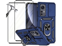Capa Vidros Temperados Proteção Para Xiaomi Xiaomi 12/12x 5g/12s Hongwe. Resistente Magnética