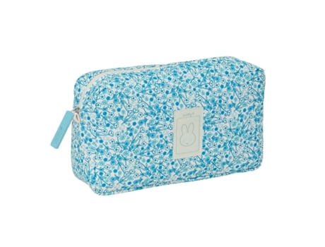 Nécessaire De Viagem Miffy Garden Turquesa 28 X 16 X 9 Cm