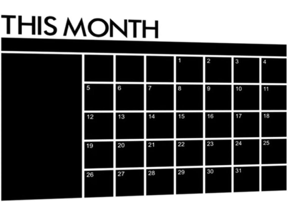 Tableau De Planification Effaçable Noir Em Pvc, Formato Compacto