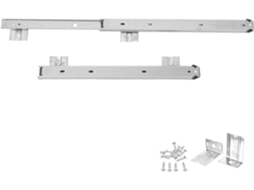 Inoomp 2 Peças De Corrediças Para Bandeja Teclado Com Rolamentos Esferas Reforçados, Fabricadas Em Aço Laminado A Frio E