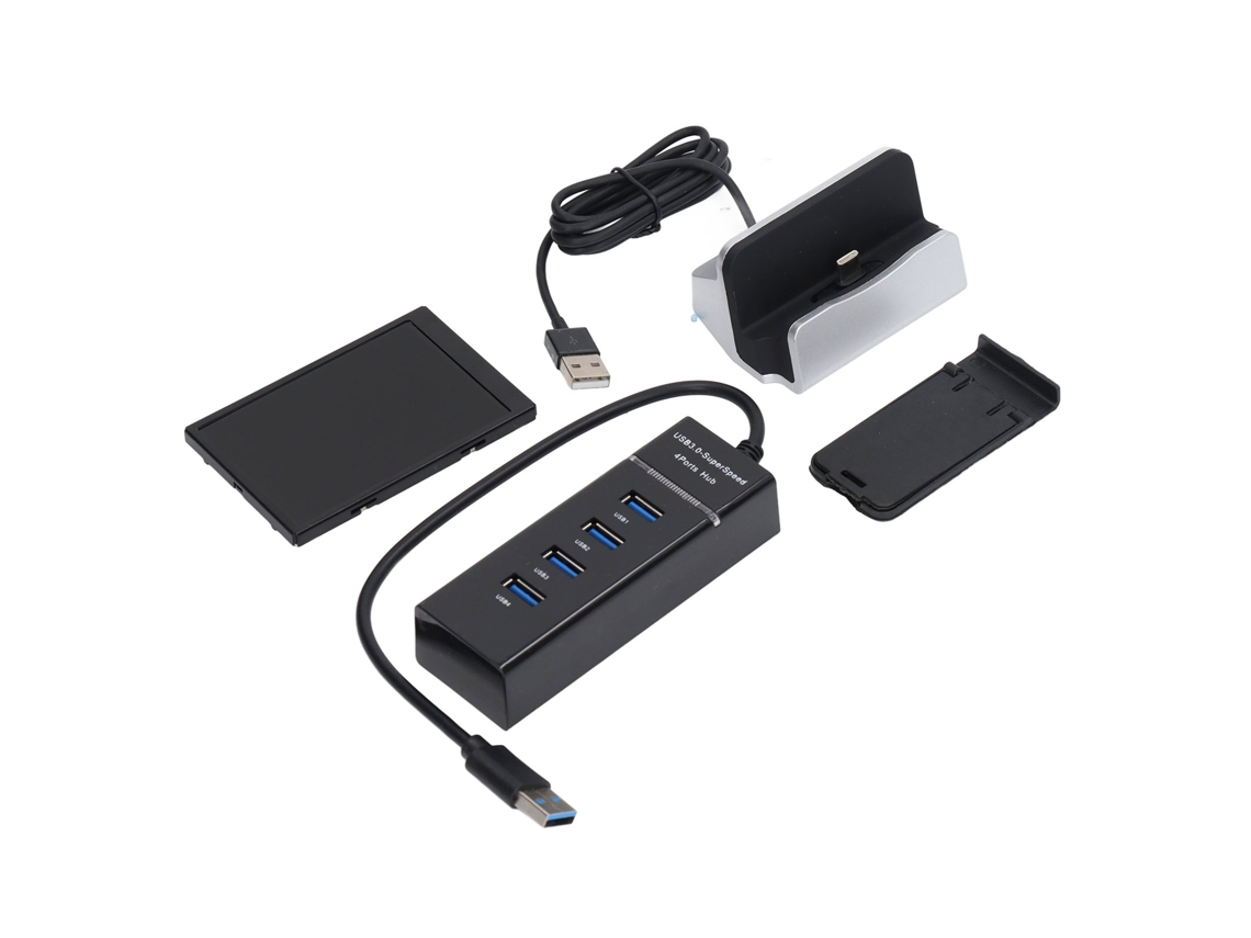 Monitor De Tela Usb 3.5 Pol Com Ajuste De Brilho
