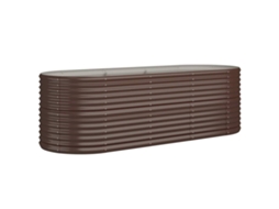 Garden Raised Bed, Garden Raised Beds Vidaxl Marrom Aço (224 X 80 X 68 Cm)