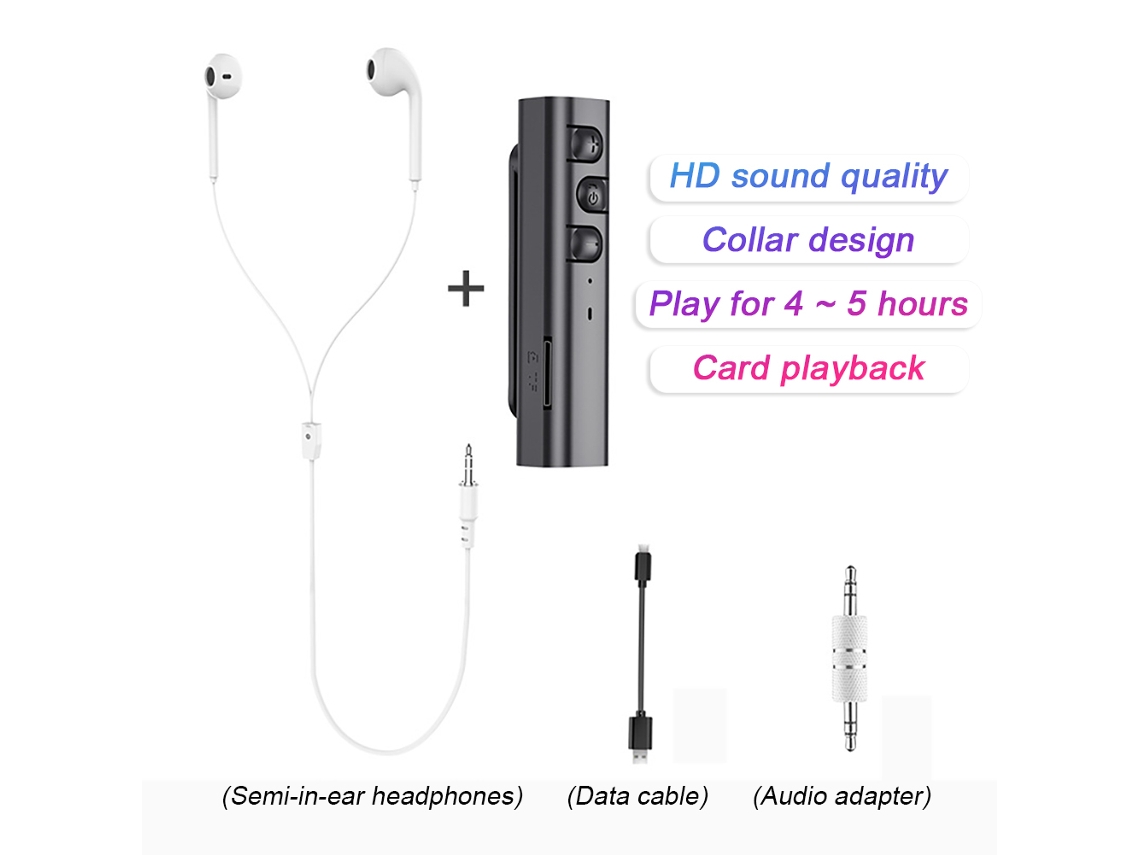 Reprodutor de Música Yuexinghui, com Bluetooth e Inserção de Cartão, Ideal para Estudantes e Entusiastas de Hi fi. EOOCOO