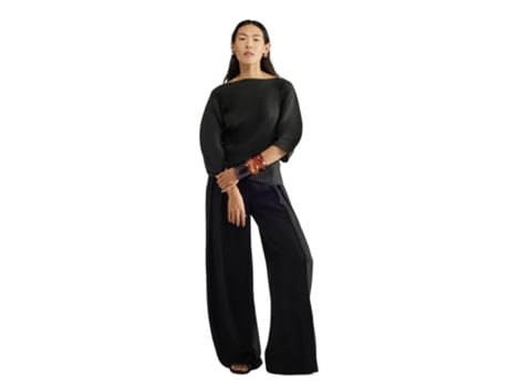 Blusa De Mulher Liviana Conti Poliéster Preto (s/m)