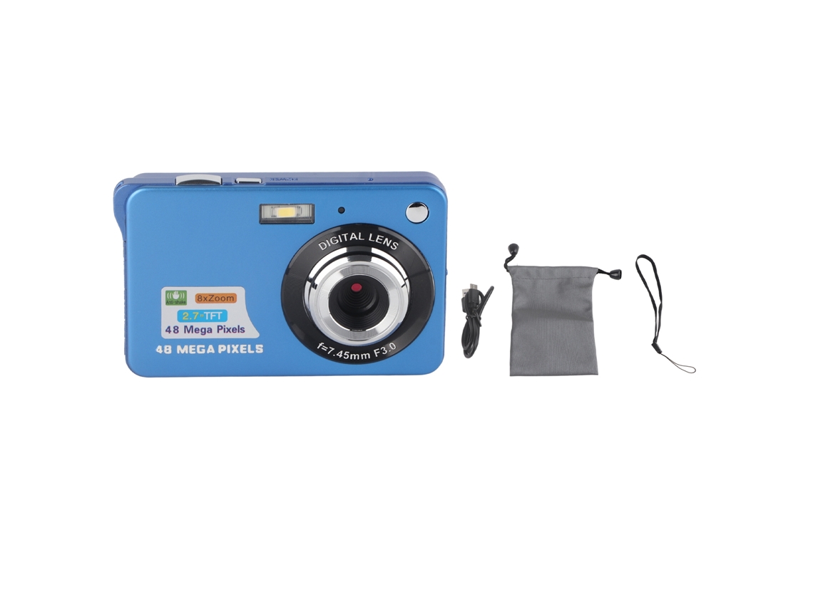 2026 câmera Digital Compacta Mini para Viagens e Vlogging, Câmera de Vídeo Portátil de Bolso