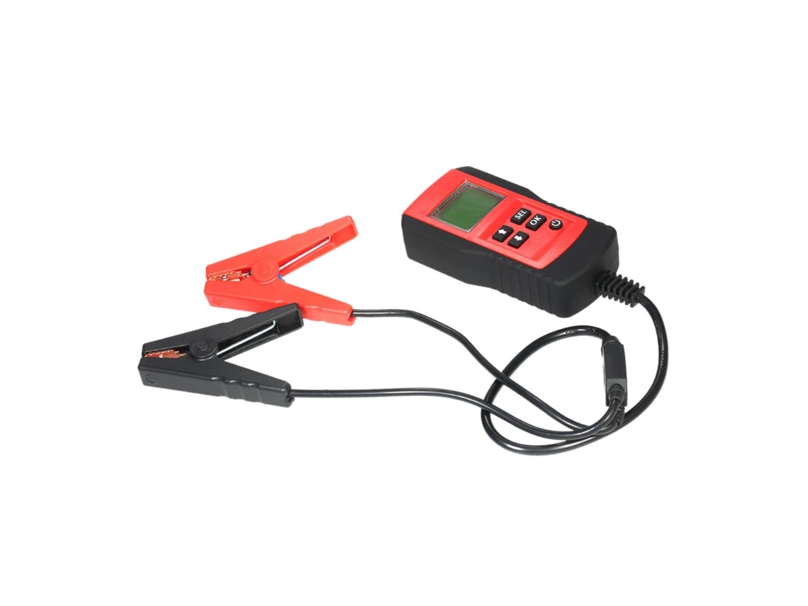 Analisador De Desempenho De Baterias Automotivas Para Carros E Caminhões Com Tela Lcd Retroiluminada