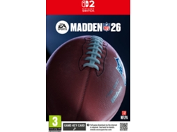 Jogo Nintendo Switch 2 EA Sports Madden NFL 26 (Código de Descarga na Caixa)