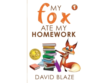 Livro My Fox Ate My Homework David Blaze (Inglês)