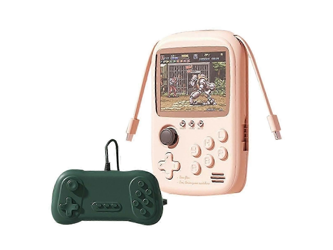 Console de Jogos Portátil Dy 19 com Mais 10.000 Jogos, para Dois Jogadores, Tela 3,2 Polegadas, Estilo Retrô nos Tálgico, Arca GOKOCO