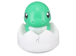 Mali brinquedo Dinossauro de Água para Banheira com Luzes e Spray Automático por Indução
