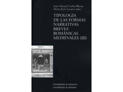 Livro Tipologia Iii De Las Formas Narrativas Breves Romanicas Medi (Espanhol)