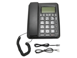 Telefone Fixo Com Id Chamada Mesa Sem Fio