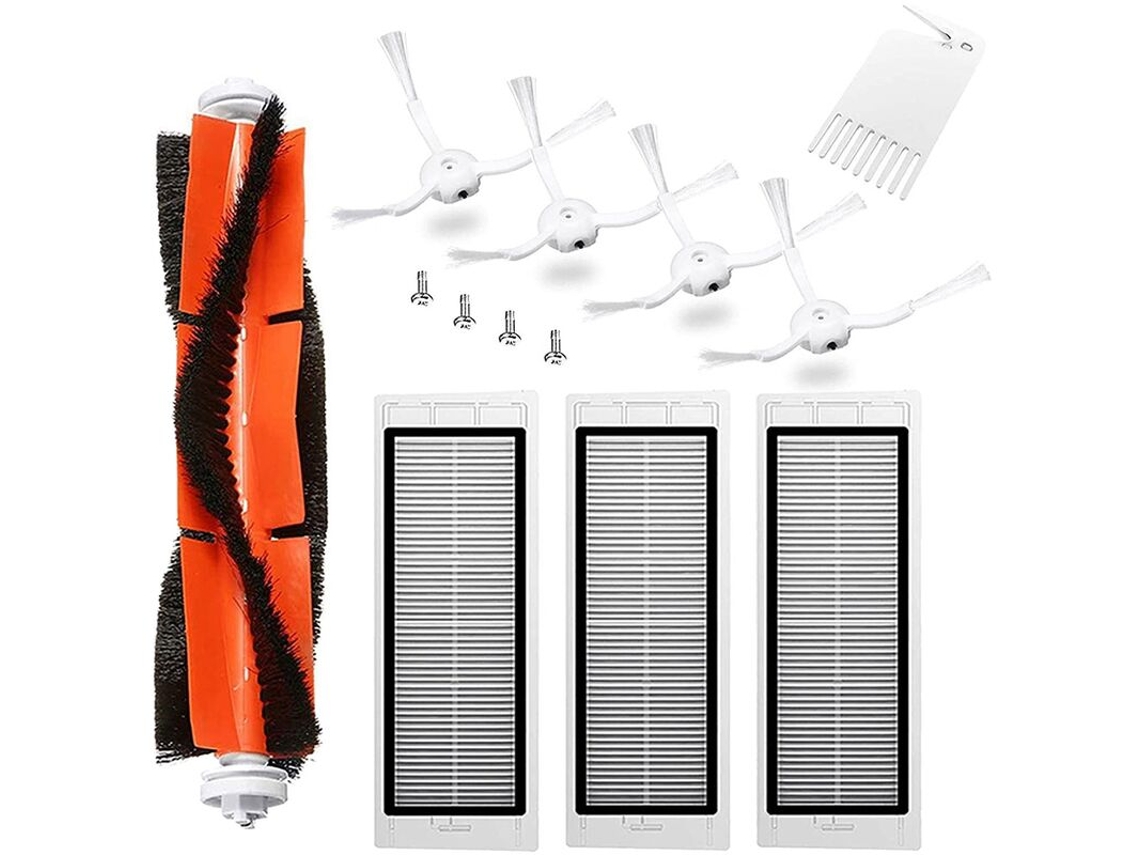 Kit de Acessórios com 13 Peças para S50 S51 S55 S5 S6, Incluindo Escova Principal, Filtro Hepa, Escova Lateral e Ferramenta de Limpeza BRILVIBERA