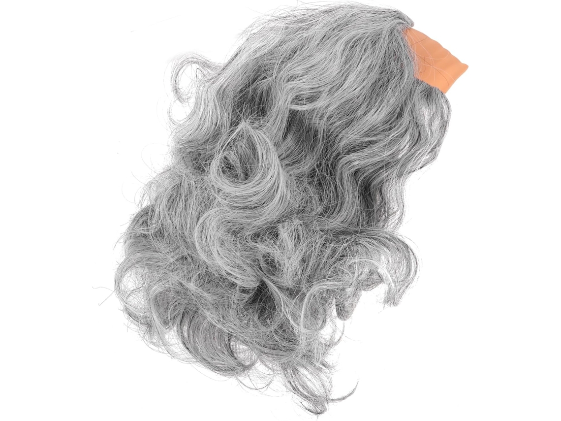 Peruca De Professor Idoso, Peruca Careca Para Homens, Acessório Sintético Para Cosplay