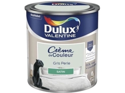 Creme De Cor Acetin Dulux Valentine 0,5 L Cinza Pérola Ducastel