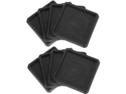 Conjunto De 8 Protetores Borracha Antiderrapantes Para Pés Móveis,