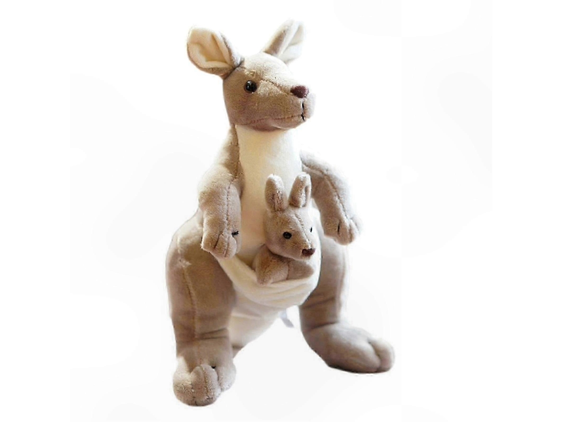 Pelúcia Canguru Com Bebê, Macia, Para Crianças E Decoração, Presente