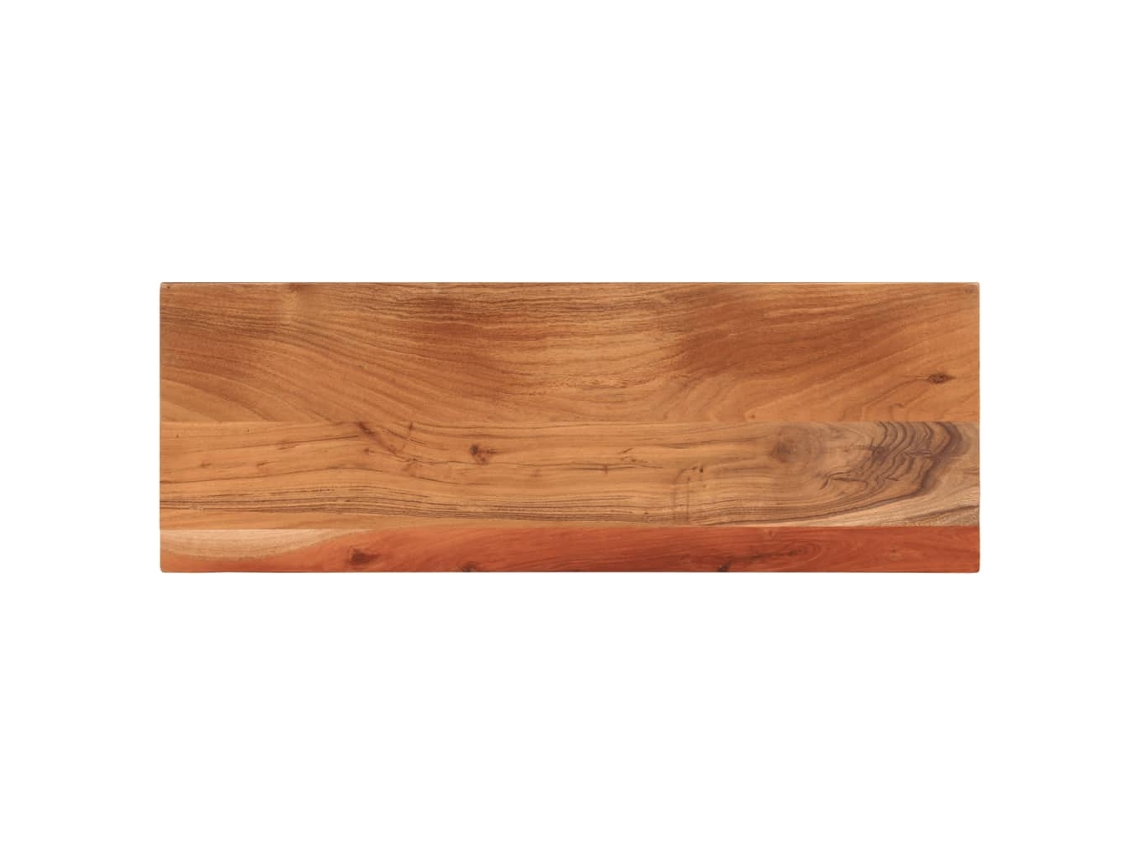 Vidaxl Tampo De Mesa Retangular 90x20x3,8 Cm Madeira De Acácia Maciça