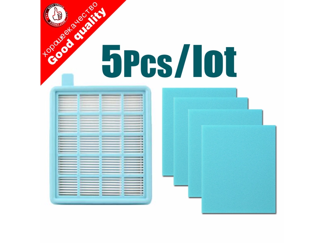 5 unidades/lotefiltro de malha filtro hepa BUFFALO-MISTRAL para aspirador de pó philips fc8470 fc8471 fc8472 fc8473 fc8474 fc8476 fc8477