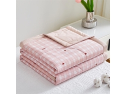 Colcha Acolchoada Fansu para Ar Condicionado Capa de Edredom Algodão Conjunto Cama Sofá com 180x200cm, Macio,