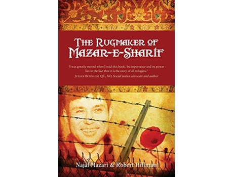Livro The Rugmaker of MazareSharif de Najaf Mazari Robert Hillman (Inglês)