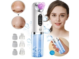 Limpador De Pores Faciais 6 Pontas Intercaláveis Remover Cabeças Negras