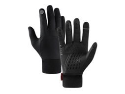Luvas Mali de Ciclismo Inverno Impermeáveis com Forro de Pelúcia