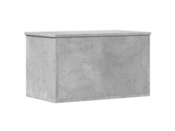 Storage Box, Storage Boxes Vidaxl Cinzeto Madeira Processada (60 X 35 X 35 Cm)