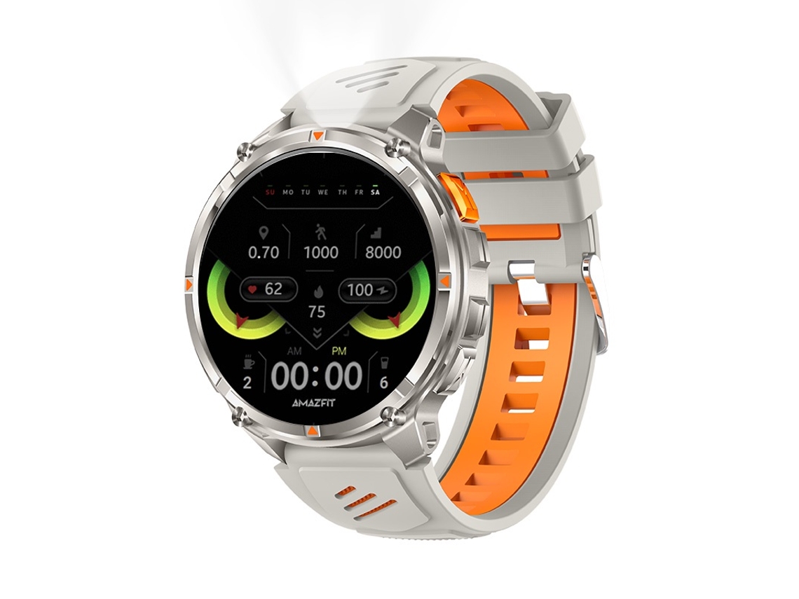 Smartwatch Qs10 Com Tela Ips De 1,7 Polegadas, Bateria De 1100 Mah, Chamadas Bluetooth E Monitoramento De Saúde (cinza)