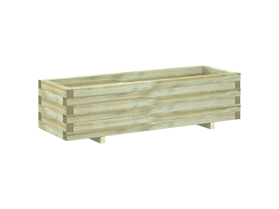 Vidaxl Canteiro Elevado 120x40x30 Cm Madeira Retangular