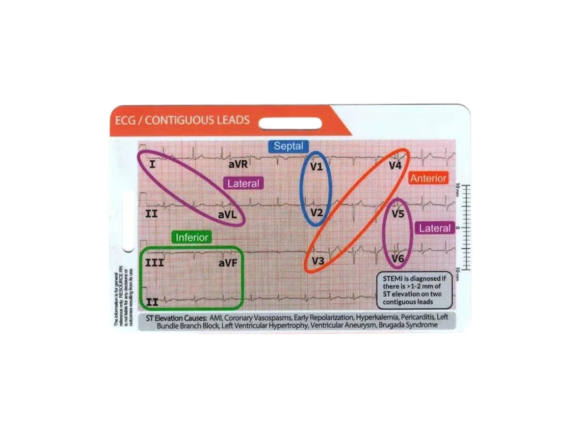 Cartão De Bolso Para Régua Ecg Compacta E Mini Automedição, Com Design