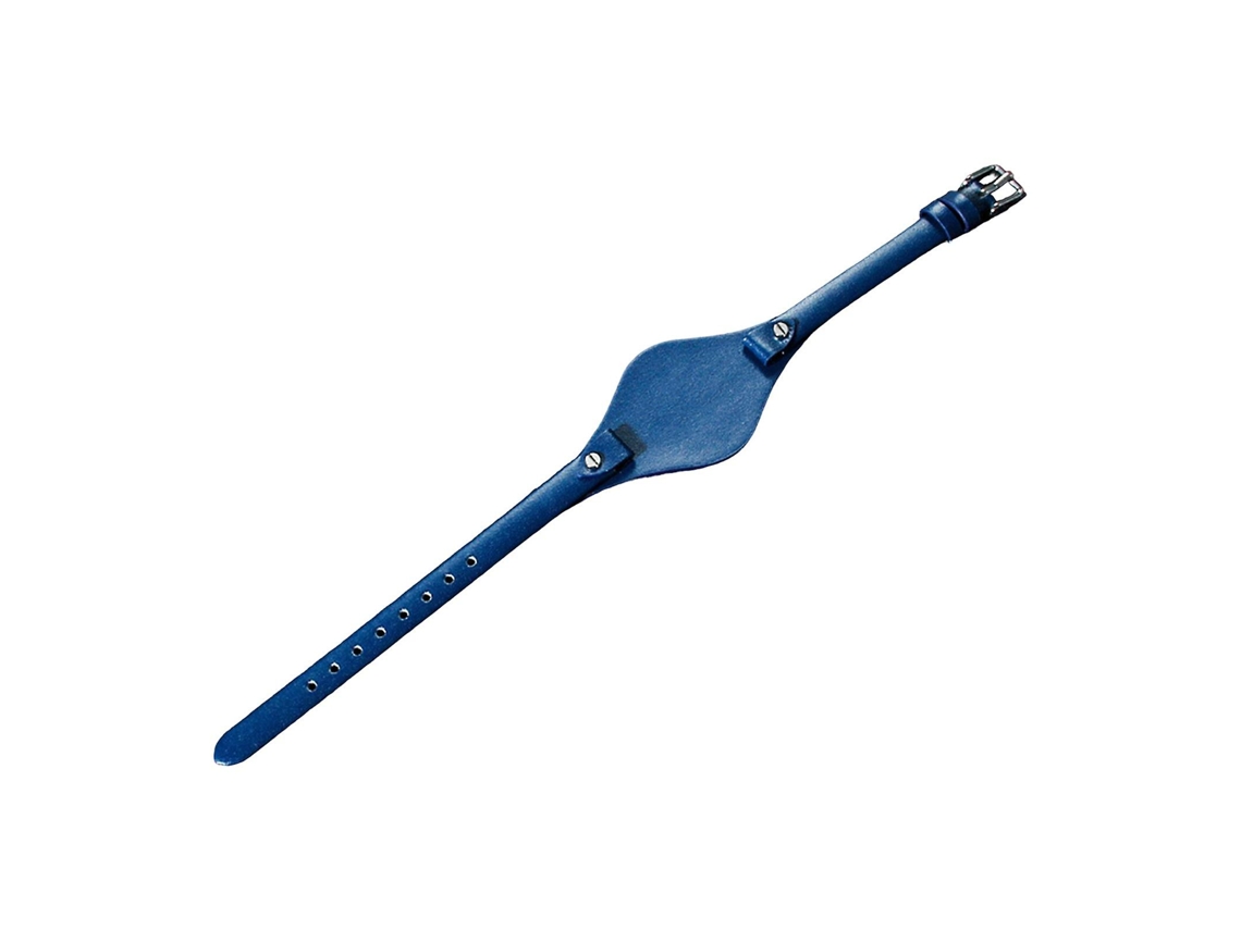 Pulseira De Couro Para Relógio, Pequena Pulseira De Reposição, Pulseira Ajustável, Fivela De Metal Azul Olysi Shop