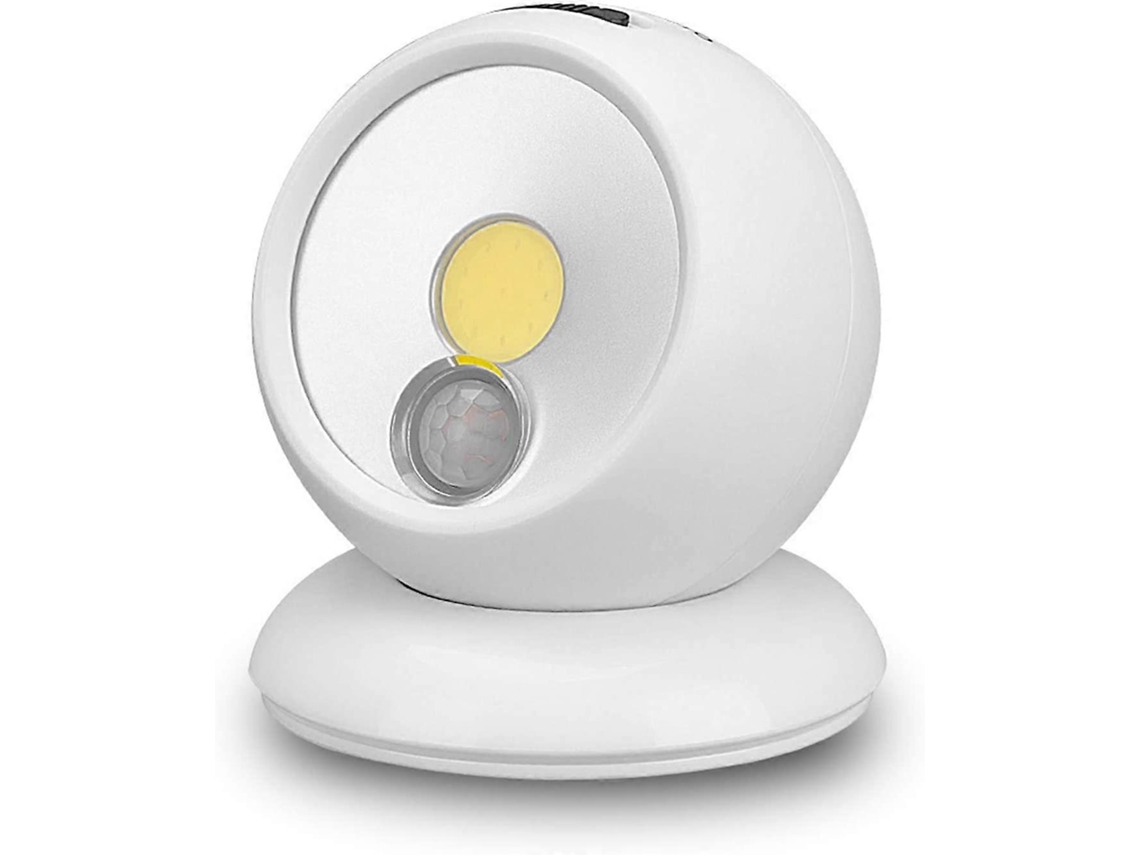 Omni luz Nocturna de Inducción Humana Giratoria 360, Magnética Con Baterías, Luz Automática para Pasillos Y Habitaciones