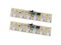 Controlador de Luz Solar com Interruptor para Lâmpadas de Jardim
