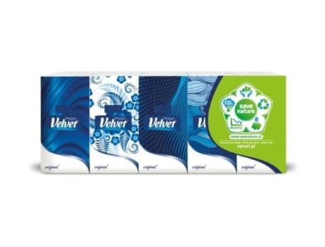Toalhetes Higiénicos Velvet Original, 10 Embalagens