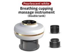 Massageador Elétrico Portátil Recarregável Com Design De 2 Copos E Aparelho Gua Sha