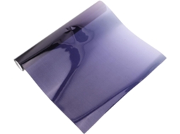 Película Degradê Para Para-brisa De Caminhão 20x250 Cm, Adesivo Removível Com Proteção Solar E Proteção Uv.