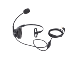 H600‑2.5va Fone De Ouvido Comercial Fone De Ouvido Telefônico De 2,5 Mm Com Microfone E Volume Ajustável Brilvibera