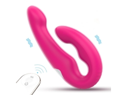 Vibrador De Massagem Vestvel Com Controle Remoto De 9 Frequncias Para Mulheres (rosa Vermelha) Yizhood