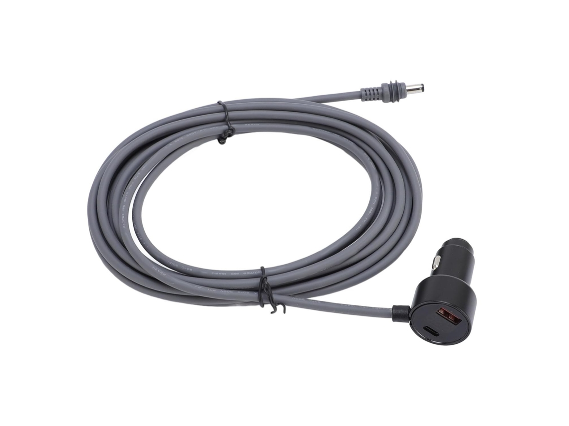 Zjchao Cabo De Alimentação Carro 16 Pinos - 12 V A 48 Com Exibição Numérica, Opções Carregamento Usb E Tipo C