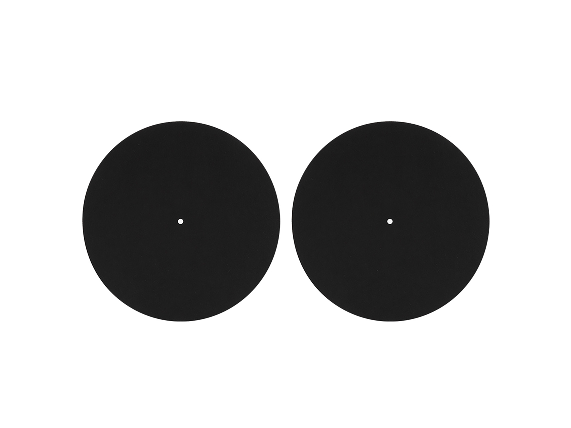 Aetheria 2 Tapetes Protetores Antiderrapantes para Discos de Vinil, 12 Polegadas, Feltro, Acessórios para Tocadiscos