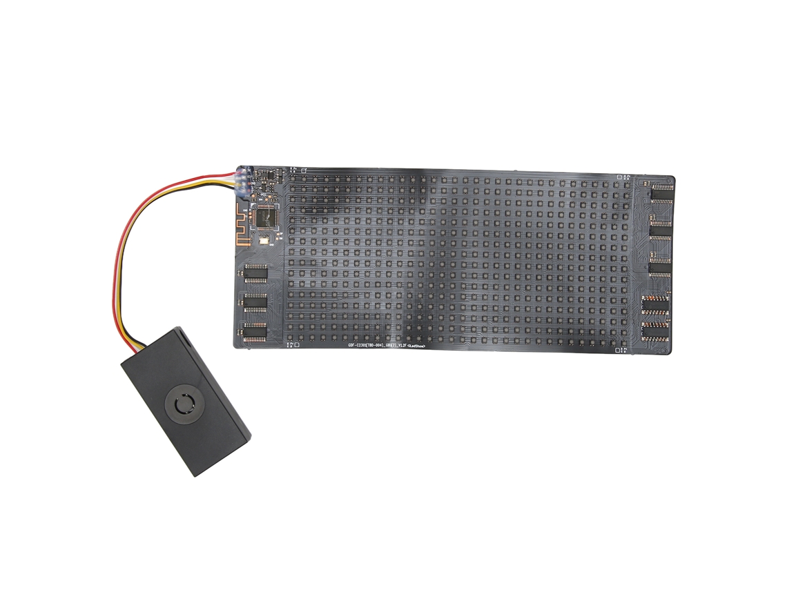 Led Matrix Panel Bluetooth App Control 16X32 Dots Custom Text Pattern Animation Programmable Usb 5V Flexible Led Screen ZMDECQNA