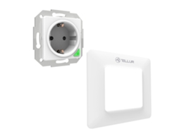 Plugue de Parede Tellur Smart Wifi 3000 W 16 a Branco