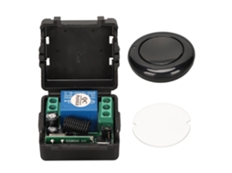 Interruptor De Relé Sem Fio Com Controle Remoto 12v Unidirecional Para Controle De Acesso E Iluminação