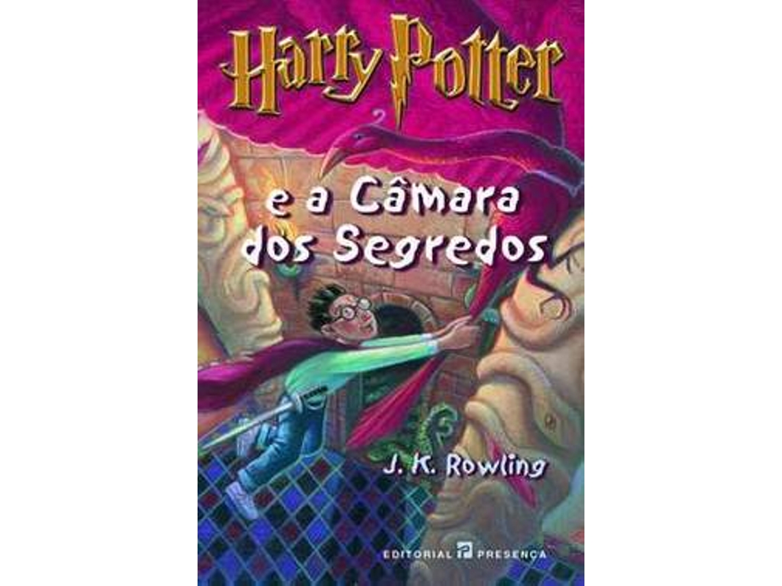 Livro Harry Potter - Portuguese Harry Potter e a Camara dos Segredos de J K Rowling (Português)