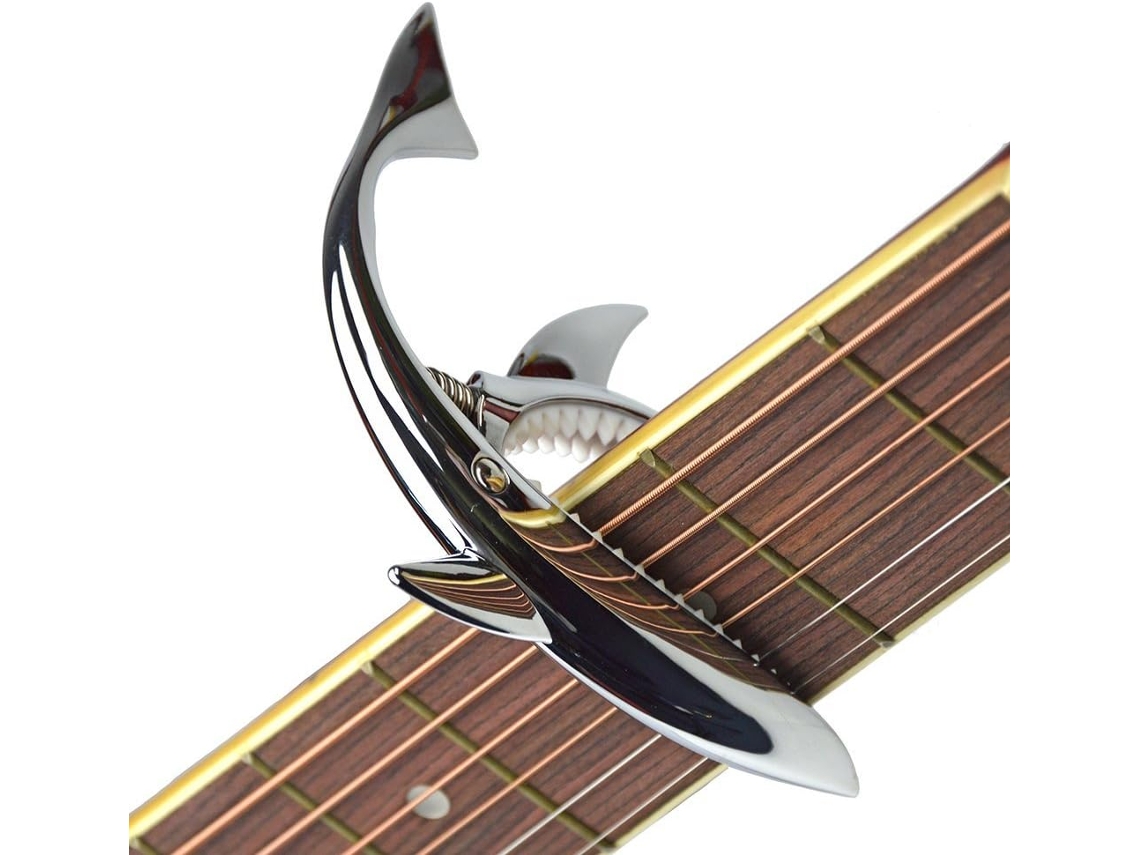 Liga de Zinco Shark Pickguard Pickguard para Violão e Guitarra Elétrica Slowmoose (roxo)