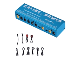 Fonte De Energia Isolada Para Pedais De Efeito Guitarra (100‑240v, Plugue Uk)