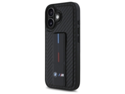 Capa para iPhone 16 BMW Pele Sintética Rígida Preto