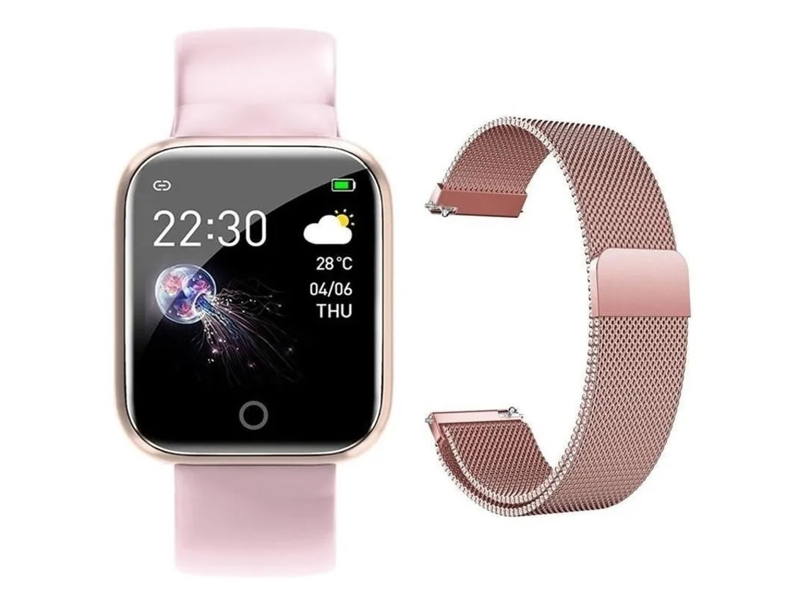 Lurelia Relógio Inteligente Com Chamadas Bluetooth E Ecrã 1,3 " 240x240